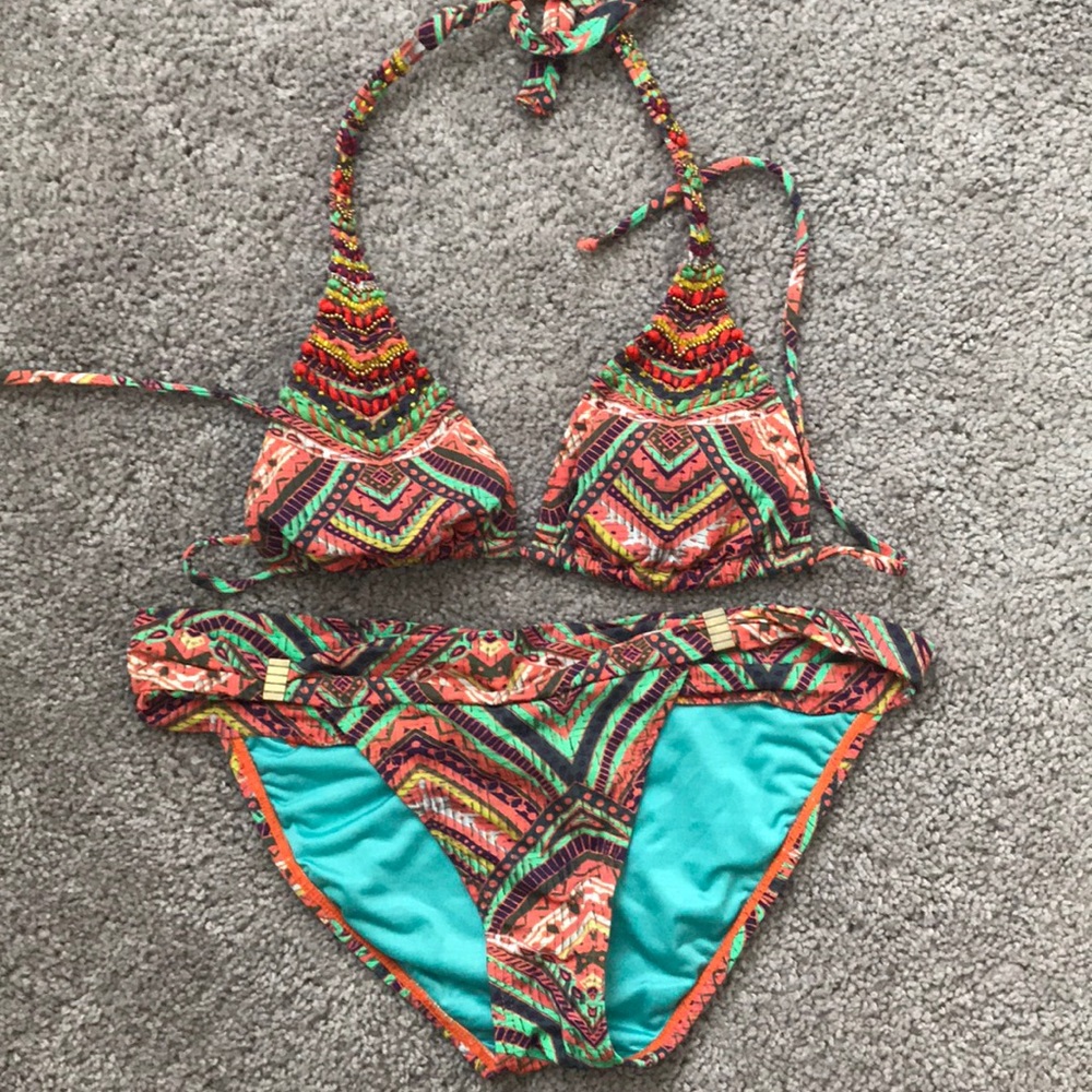 Women's Beaded Bikini